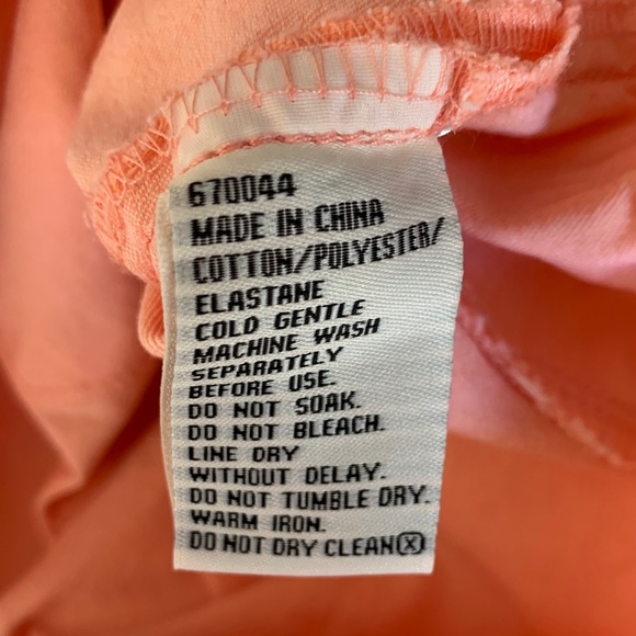 Coral Crop Kate Jeggings - Picture 5 of 5